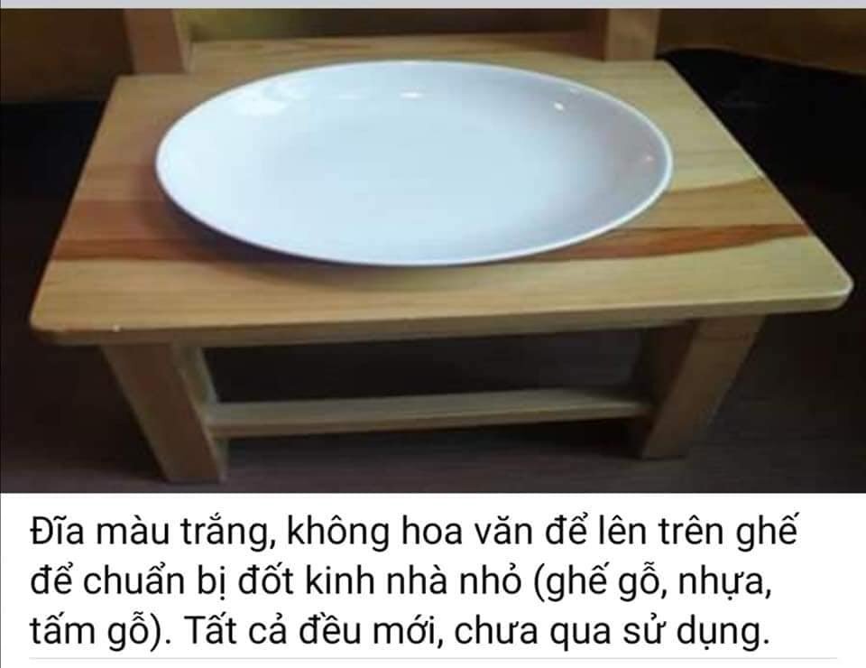 đĩa để đốt ngôi nhà nhỏ