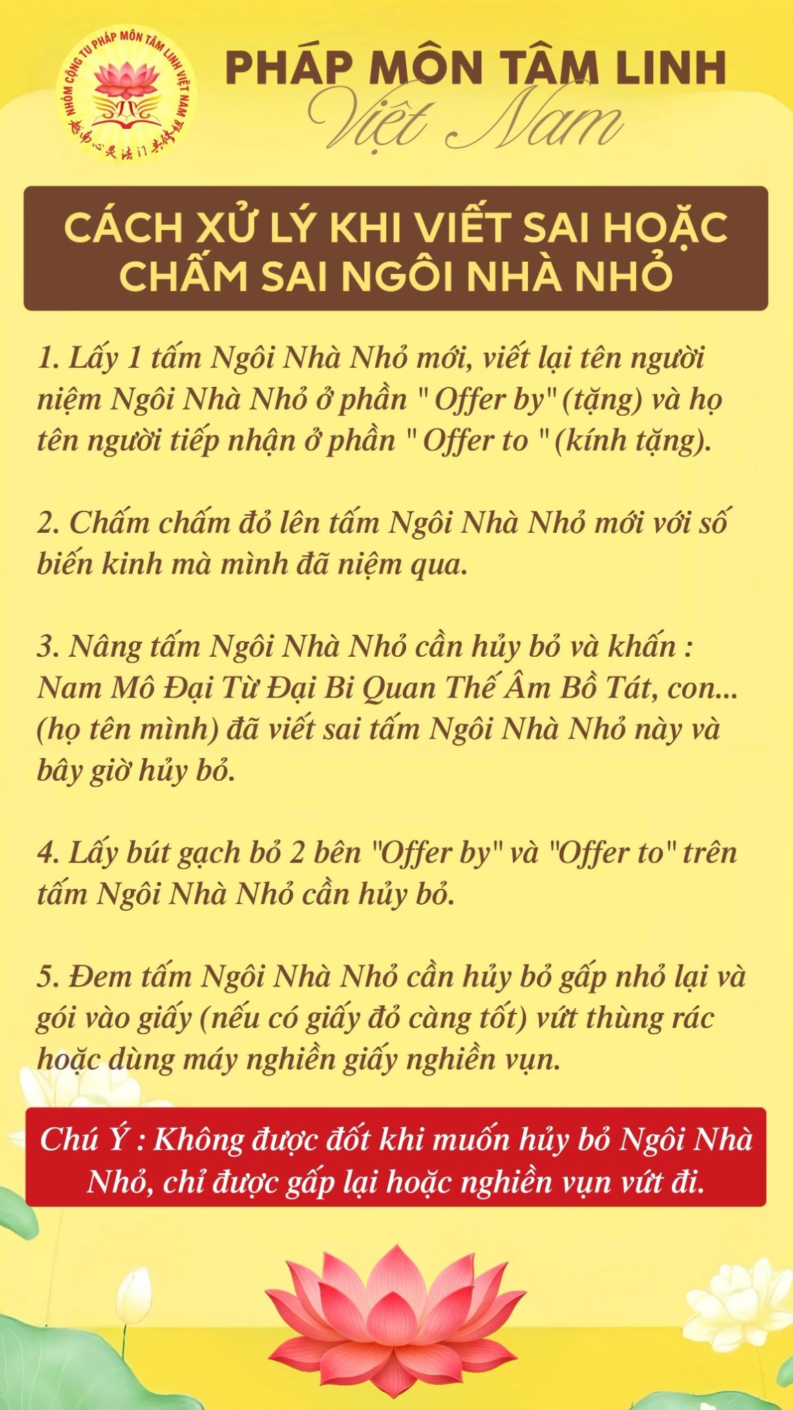 cách xử lý khi viết sai Ngôi Nhà Nhỏ