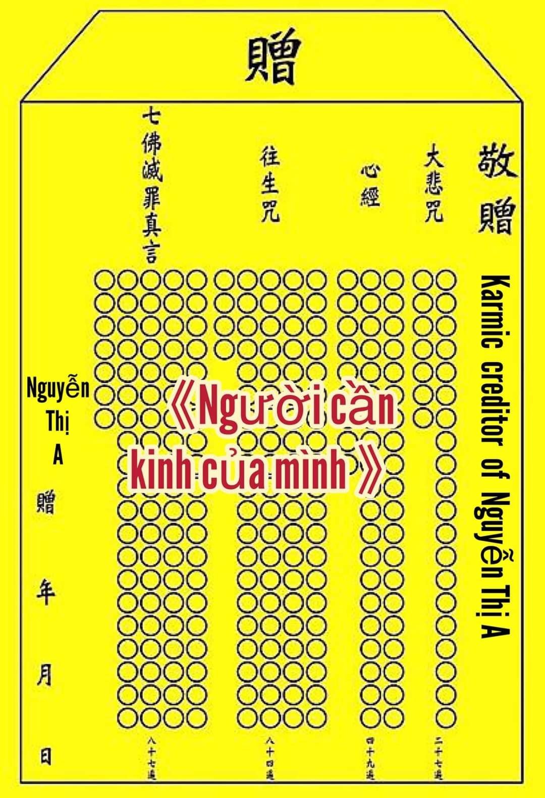 cách viết tên trên ngôi nhà nhỏ siêu độ cho người cần kinh của mình