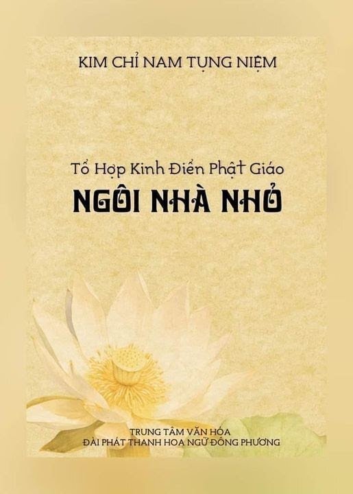 bìa sách hướng dẫn niệm ngôi nhà nhỏ